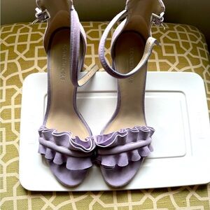 Kenneth Cole Women's Lavender Ruffle Heels